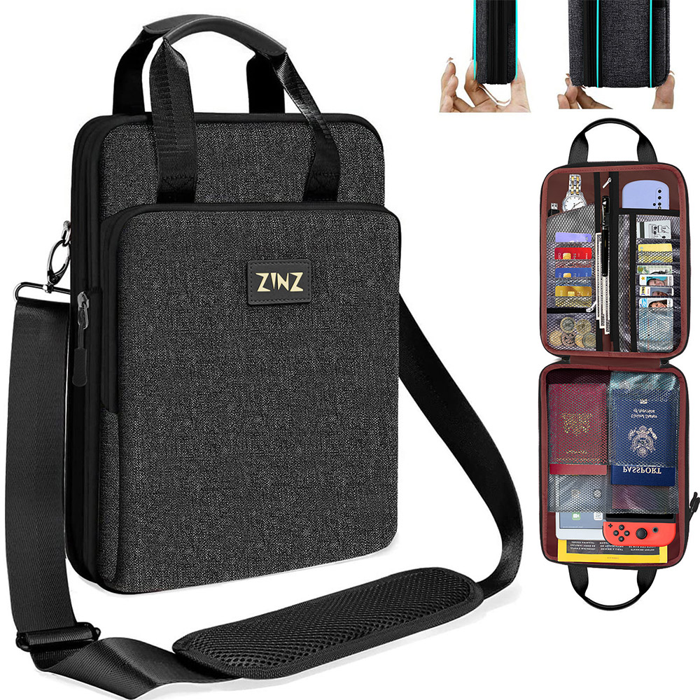 Laptop Accessories Travel Case - 12.9-13 inch Laptop Shoulder Bag with