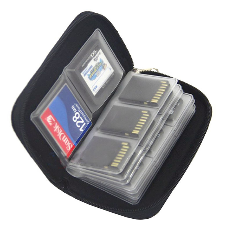 Laptop Accessories Travel Case - 22 in 1 Game Memory Card