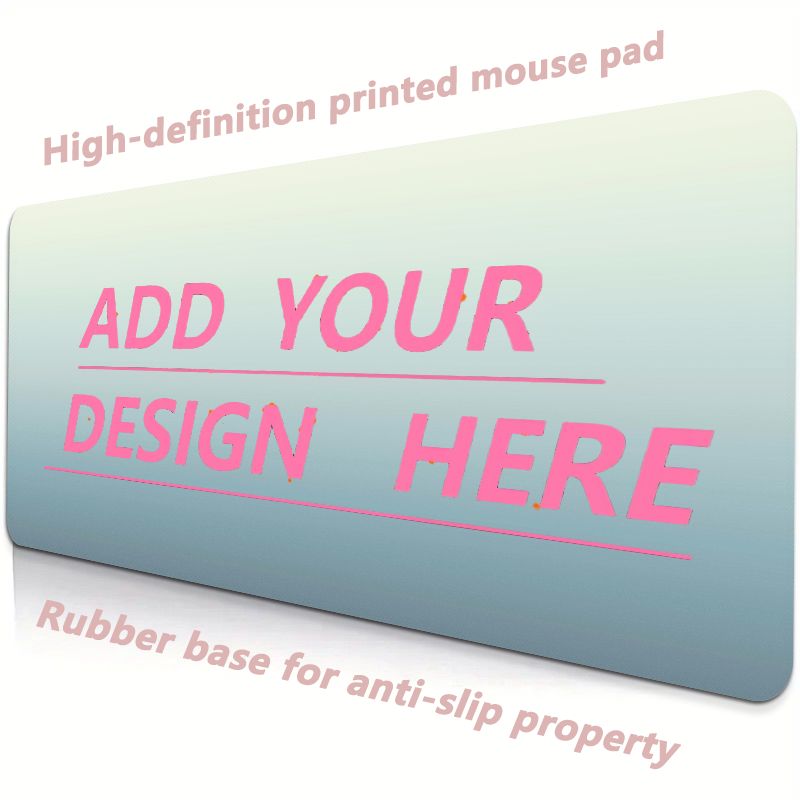 Laptop Accessories For Gift - Custom Photo Gaming Mouse Pad Personalized