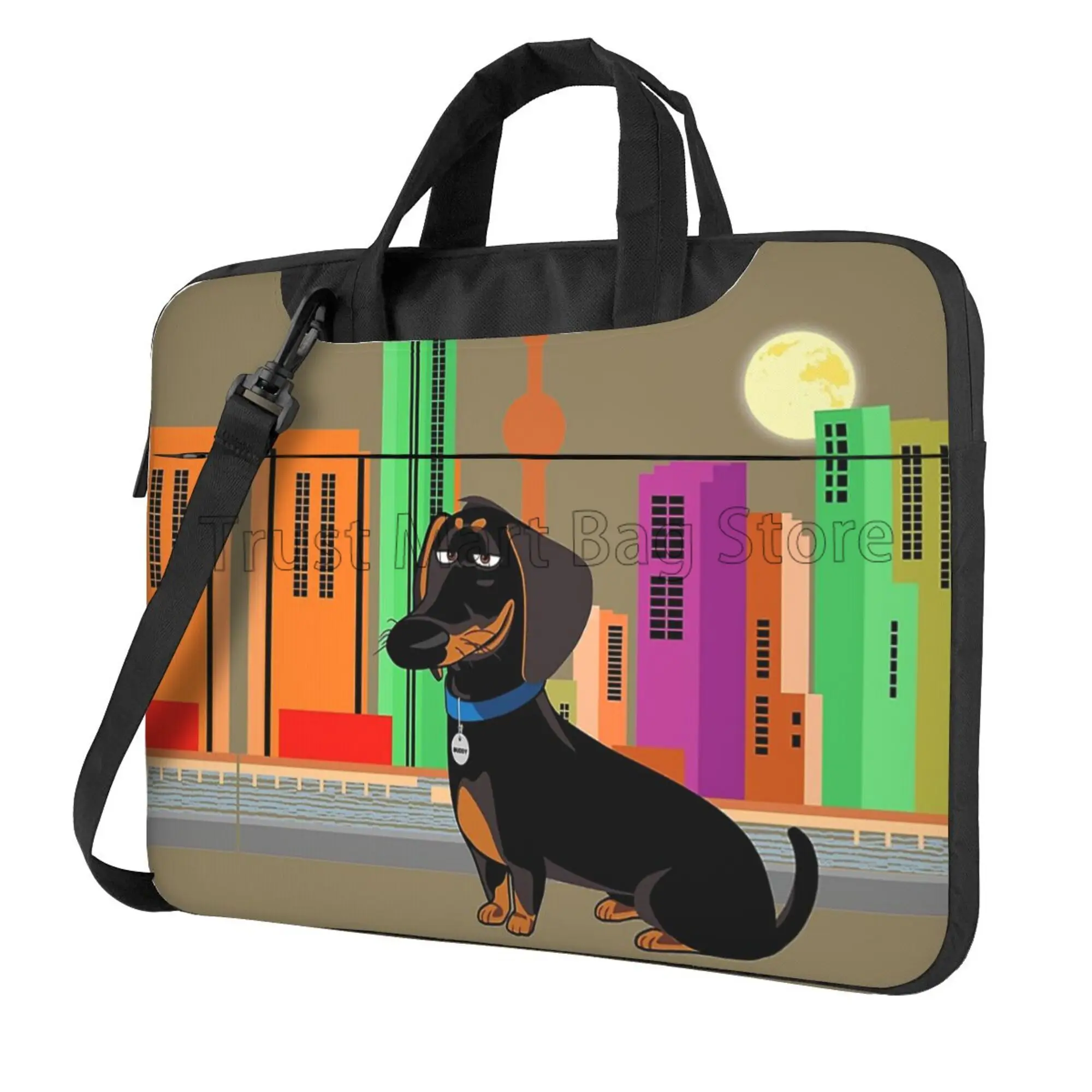 Cute Dachshund Print Laptop Ca - Laptop Accessories Travel Case review and price
