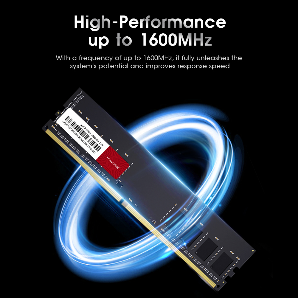 HUADISK 8GB DDR3 1600MHz RAM D - Memory Ram Upgrade review and price