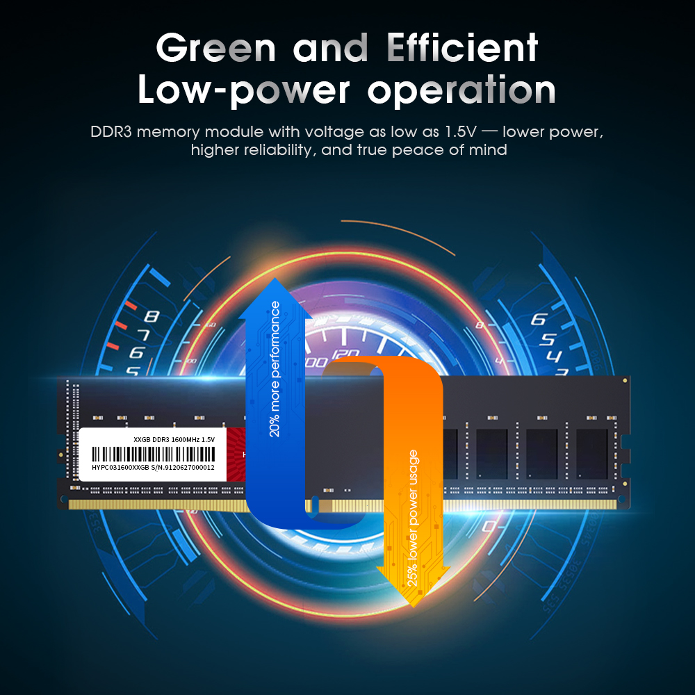 HUADISK 8GB DDR3 1600MHz RAM D - Memory Ram Upgrade review and price