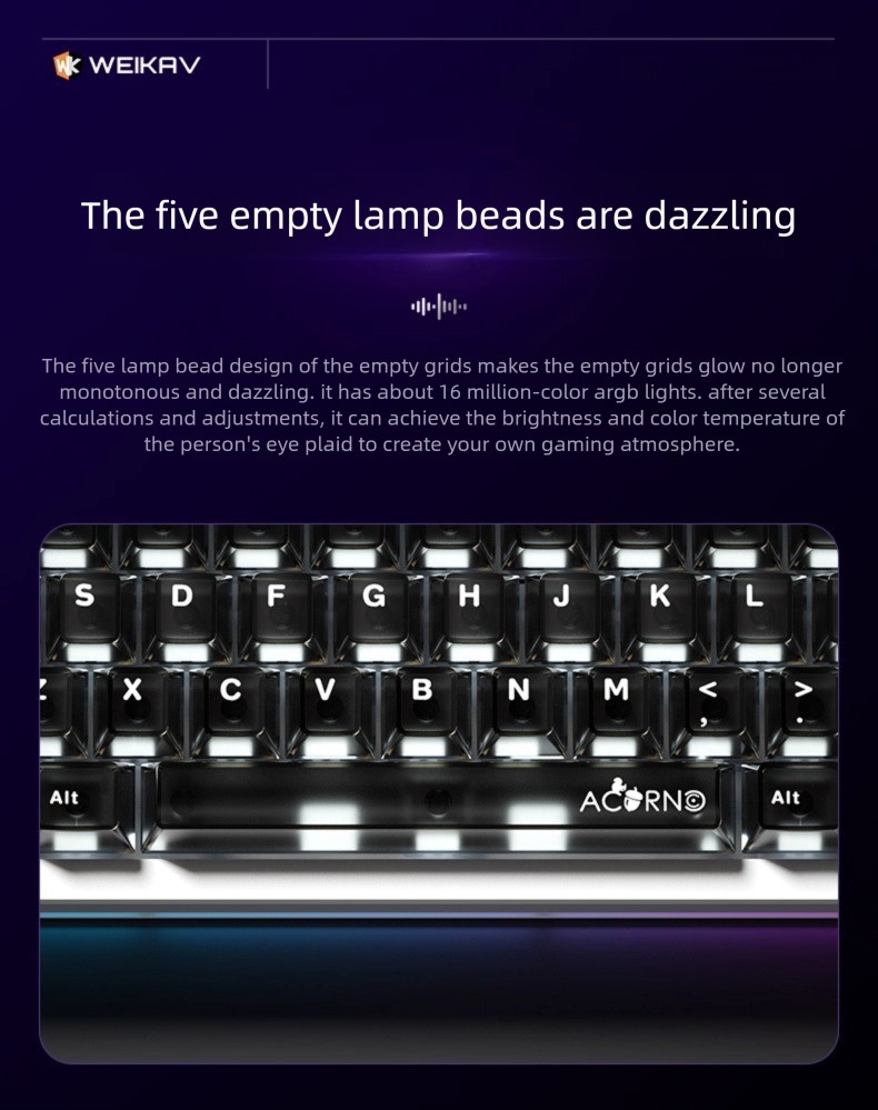 NEW WEIKAV Nut65 Aluminum Allo - Laptop Accessories Rgb review and price