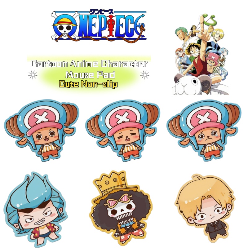 One Piece cartoon anime charac - Laptop Accessories Cute review and price
