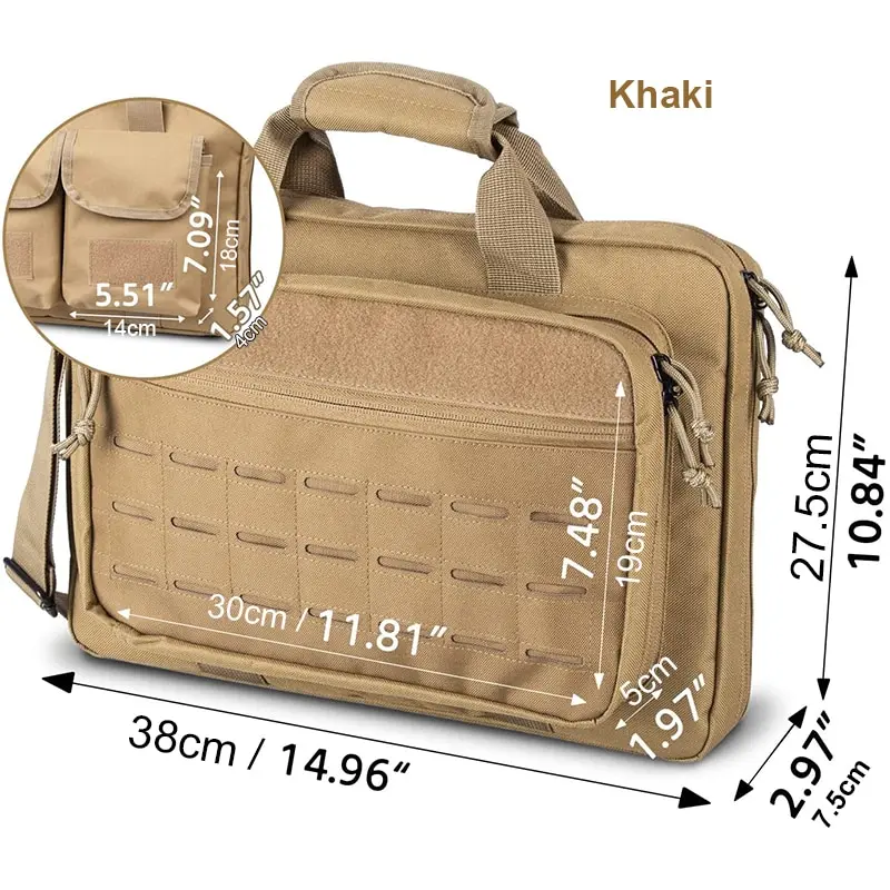 Lockable Tactical Gun Bag with - Laptop Accessories Box review and price