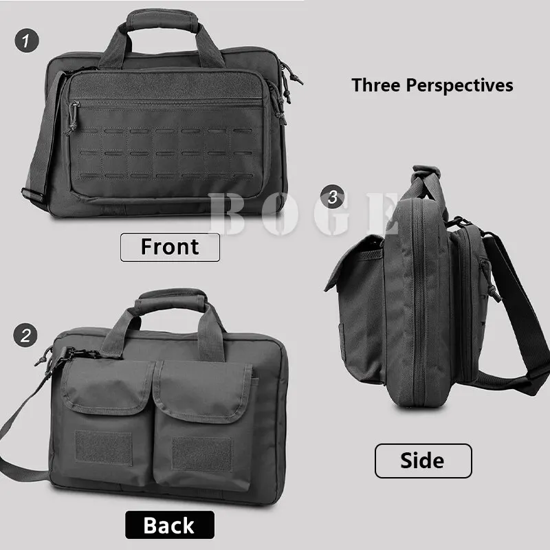 Lockable Tactical Gun Bag with - Laptop Accessories Box review and price