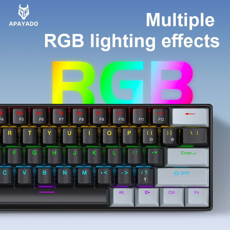 APAYADO K61 Mini 60% Gaming Ke - Laptop Accessories Rgb review and price