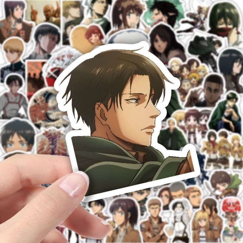 60Pcs Attack on Titan Anime St - Laptop Accessories Cute review and price