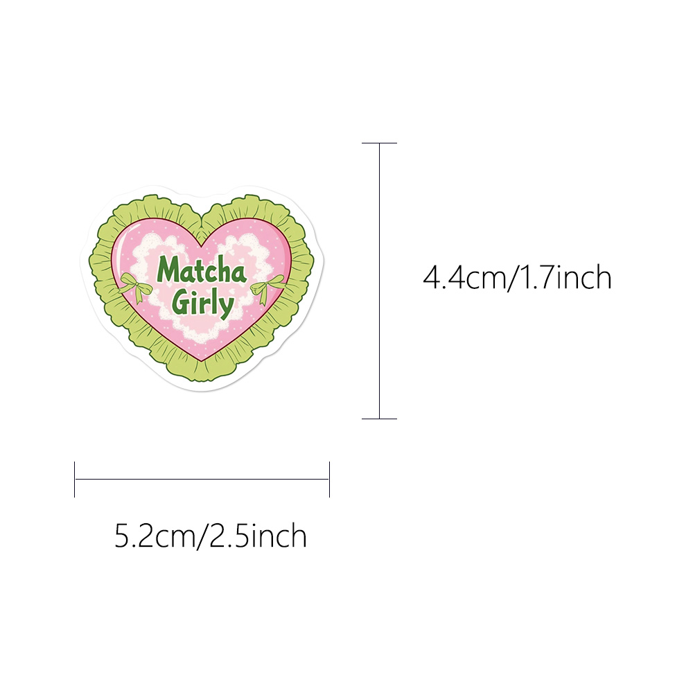 50PCS Matcha Girl Stickers Fas - Laptop Accessories Girly review and price