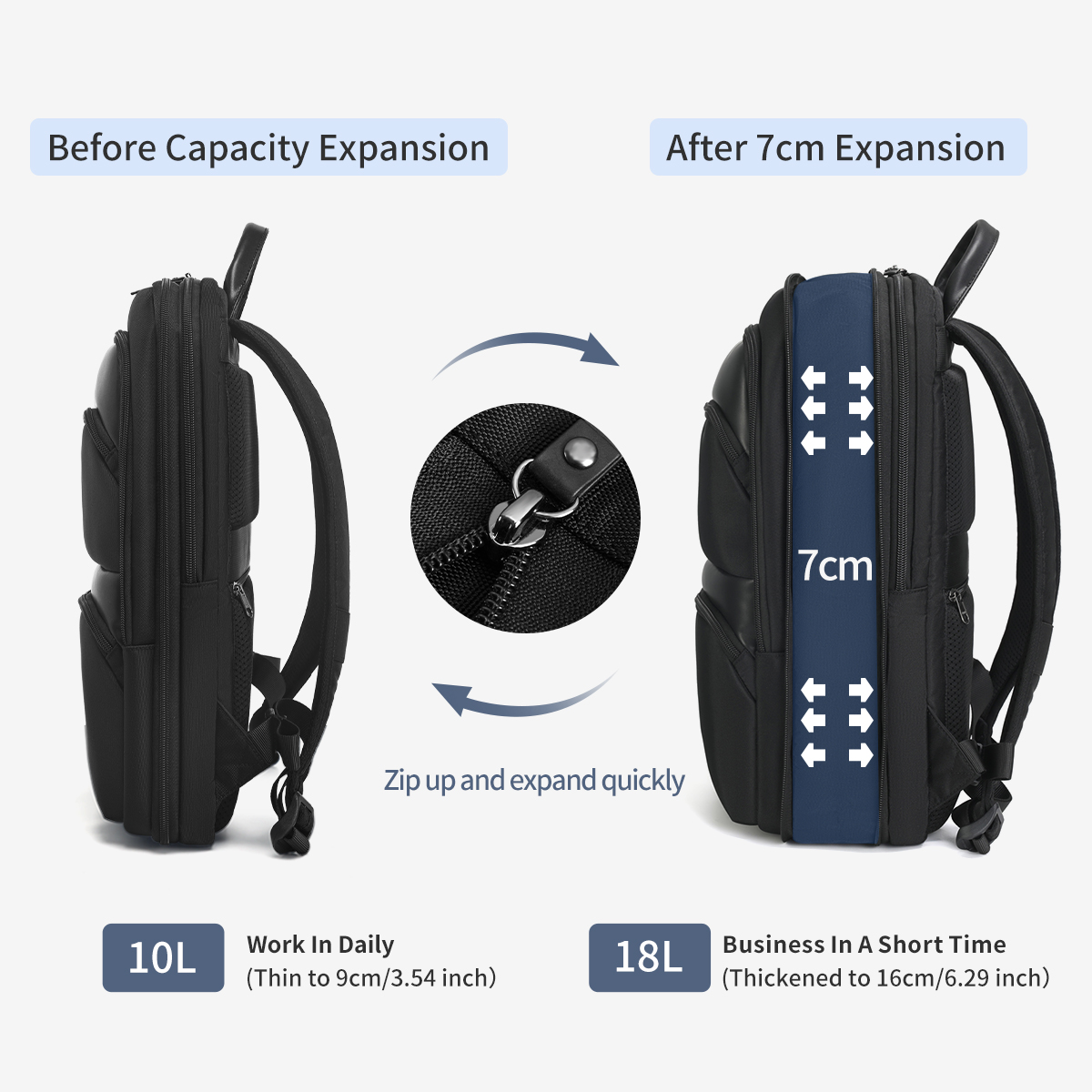 Tigernu Expandable Backpacks F - Laptop Accessories Travel Case review and price