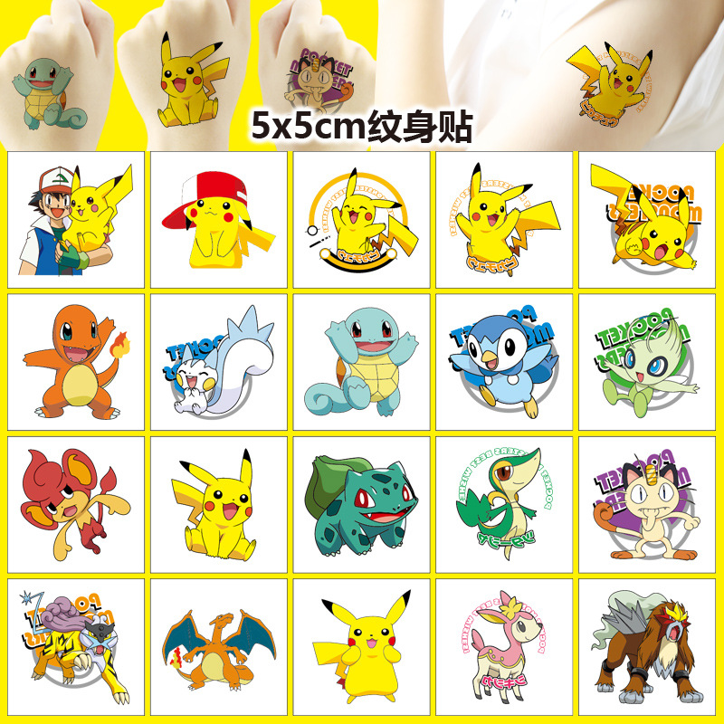 5*5cm 20pcs Pokemon Pikachu Ta - Laptop Accessories Cute review and price