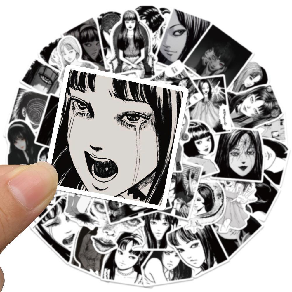 50Pcs Japanese Horror Anime To - Laptop Accessories Girly review and price