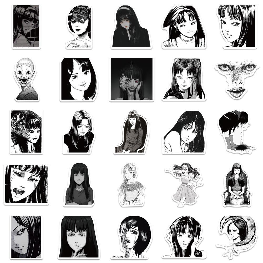 50Pcs Japanese Horror Anime To - Laptop Accessories Girly review and price