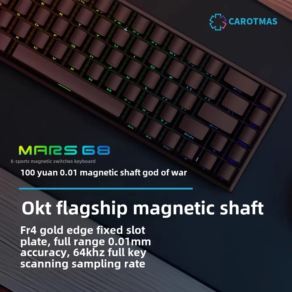 Mars 68 PRO magnetic axis mech - Laptop Accessories Rgb review and price