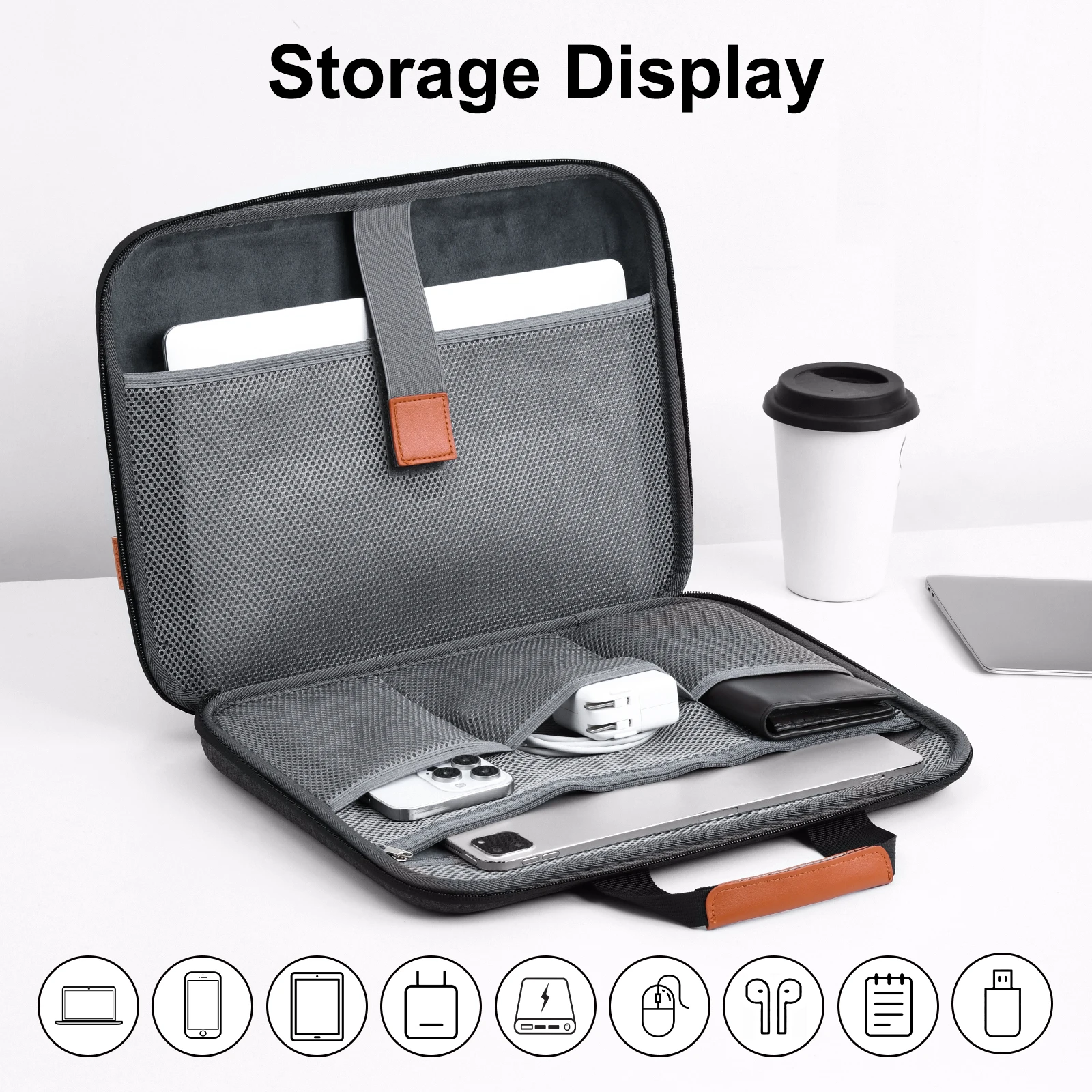 Eary Laptop Bags for 13.3-16.2 - Laptop Accessories Travel Case review and price