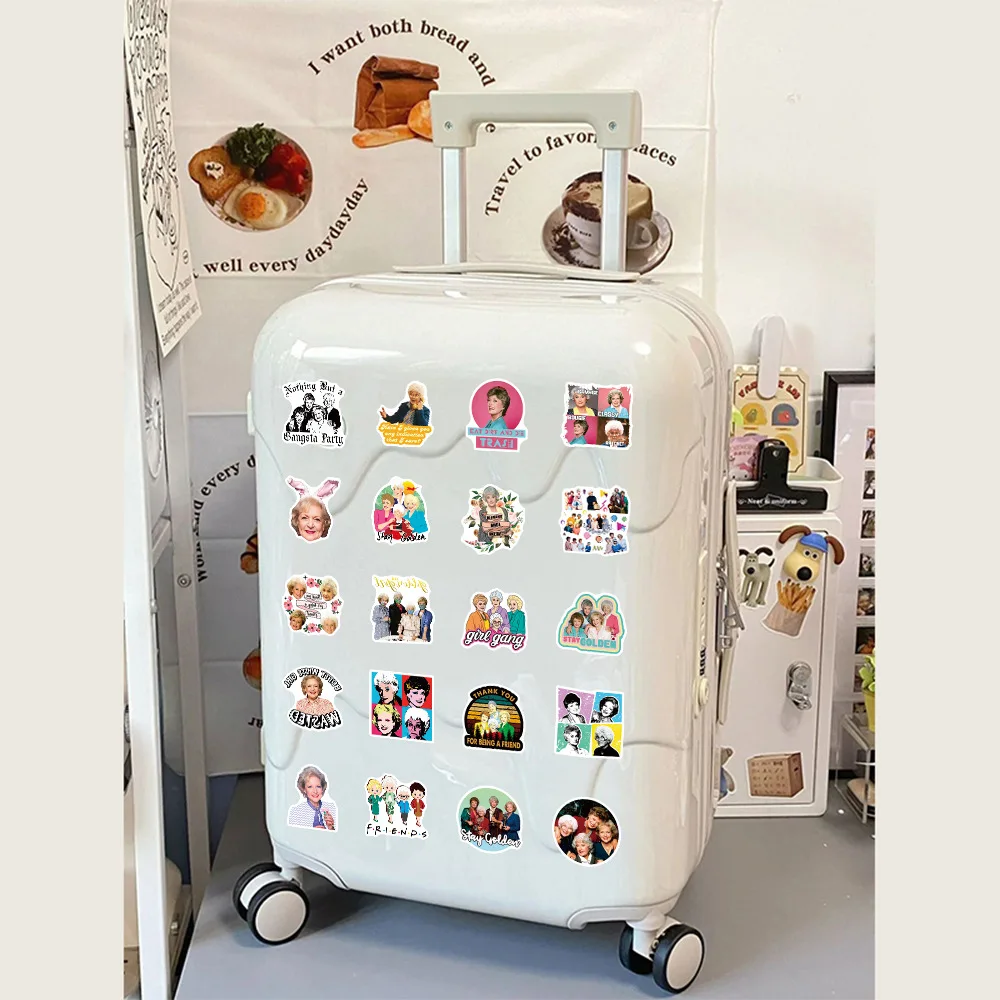 50PCS TV SHOW The Golden Girls - Laptop Accessories Girly review and price