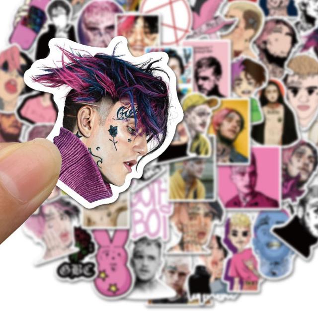 10/30/50pcs American Rapper Li - Laptop Accessories Girly review and price