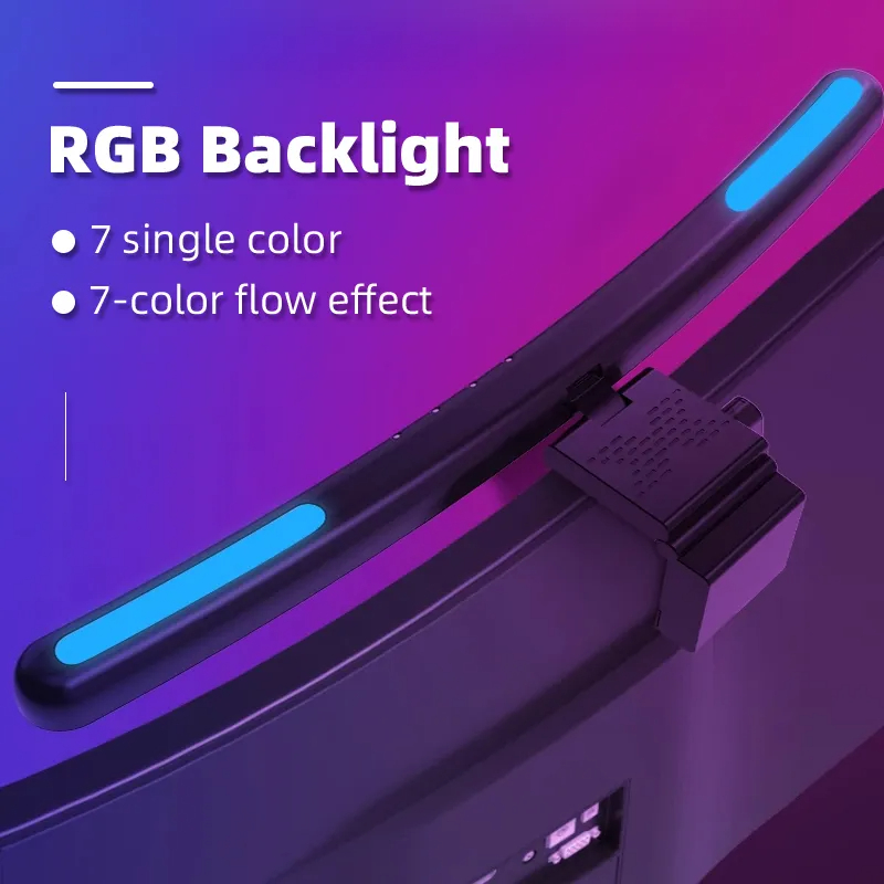 Curved LED Monitor Light Bar U - Laptop Accessories Rgb review and price