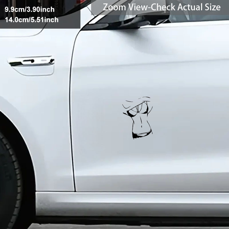 1Pc Fashion Girl Body Outline  - Laptop Accessories Girly review and price